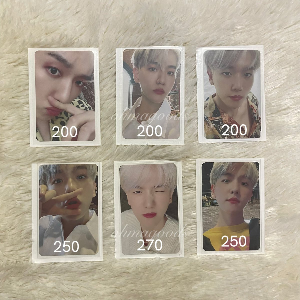 ohmagoods's tweet photo. WTS/ขาย การ์ดแบคฮยอน 
Japan album 

♡ ราคาตามในภาพ
♡ shipping +30 baht 

สนใจทัก dm ค่า
#ตลาดนัดexo #การ์ดแบคฮยอน exo pc poca photocard sell bbh 백현 Baekhyun https://t.co/3VxT6pluyj