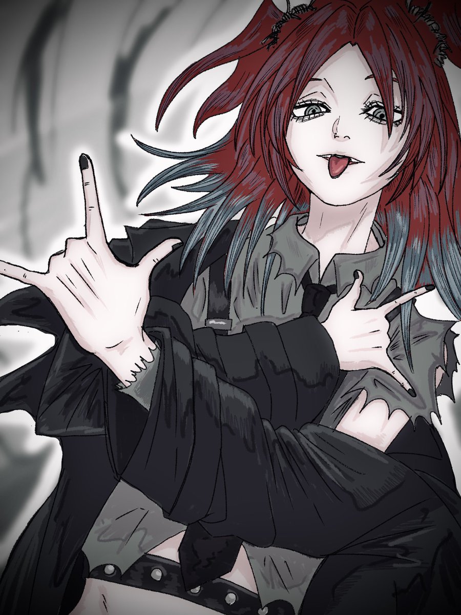 kar_a8gi's tweet photo. 〈Velnica〉

#IMTHRA2D https://t.co/tYZfBQ8Kum
