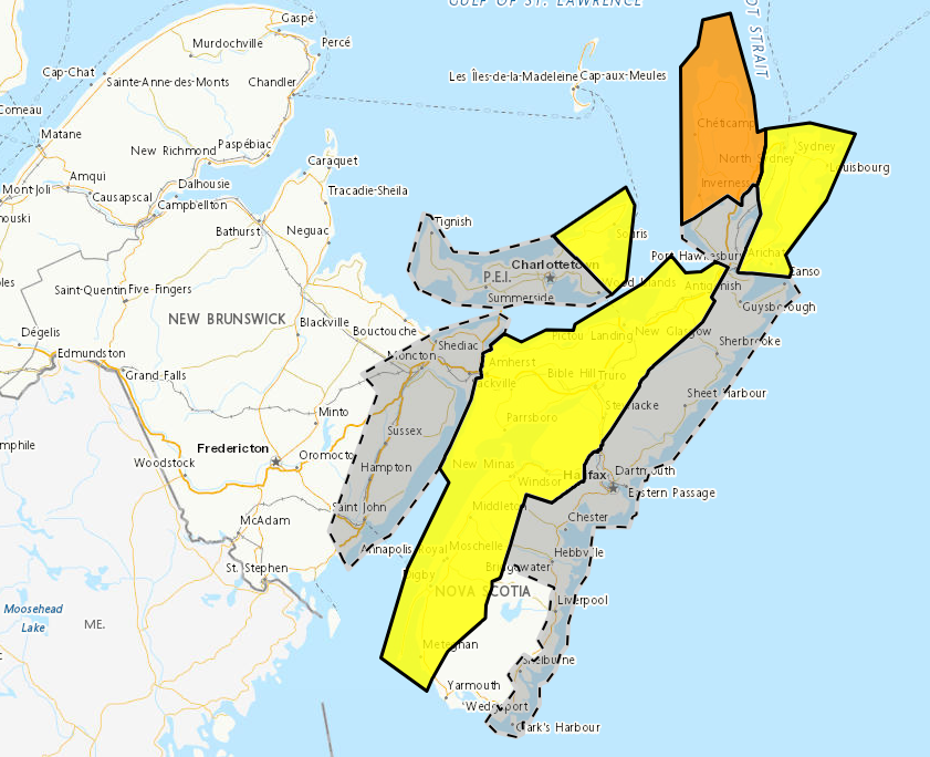 Environment Canada: Yellow Snowfall Warning, Orange Snowfall Warning, Wind Warning, Special Weather Statement (4:45am Update) weather.gc.ca/?layers=alert&…