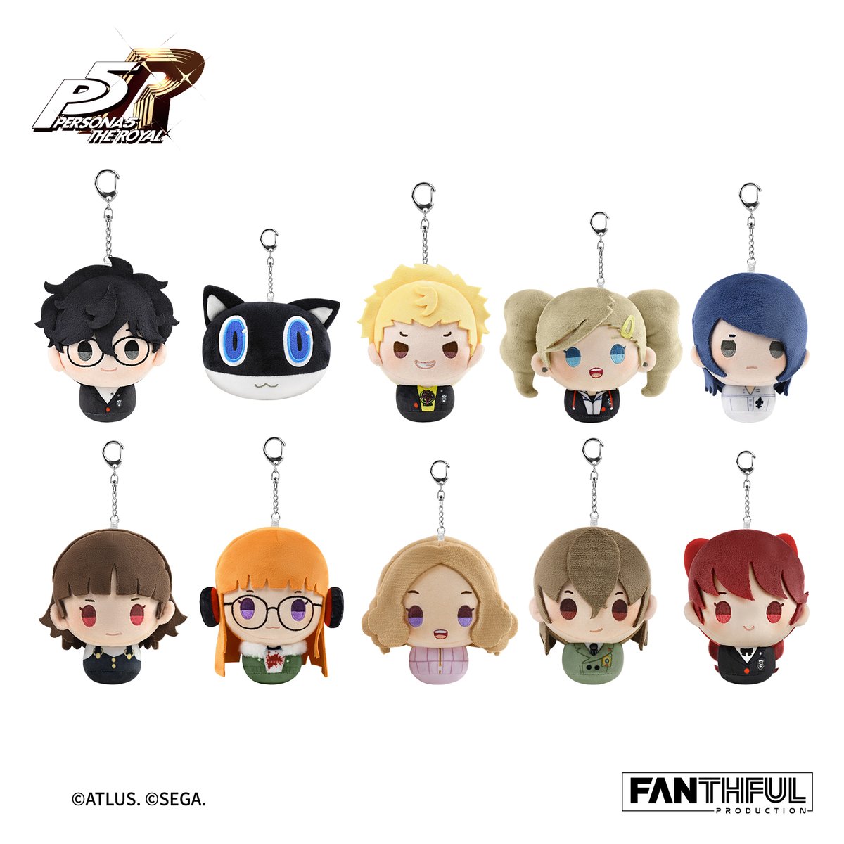 PERSONA 5 THE ROYAL Plush Keychain！

🛒collector.fanthful.com