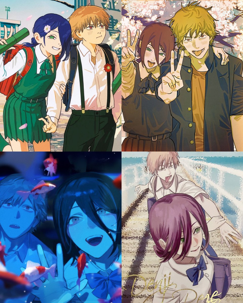 hourlydenreze's tweet photo. im so happy that MAPPA and Fujimoto seem to agree school denreze is the best https://t.co/A0jEAuxFWc
