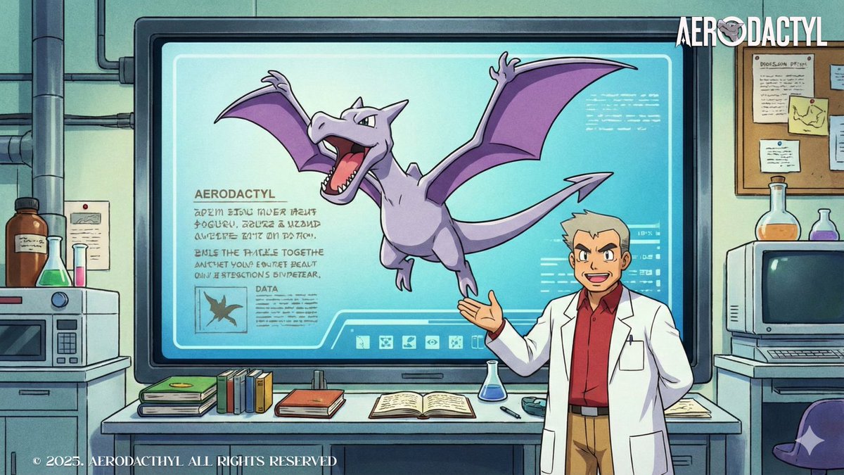 aerodactyl_fun's tweet photo. The research phase is over. The rise of $AERODACTYL starts now. 🔥

#AERODACTYL #pumpfun #solana #memecoin #CryptoCommunity https://t.co/NWEHuSFWfQ