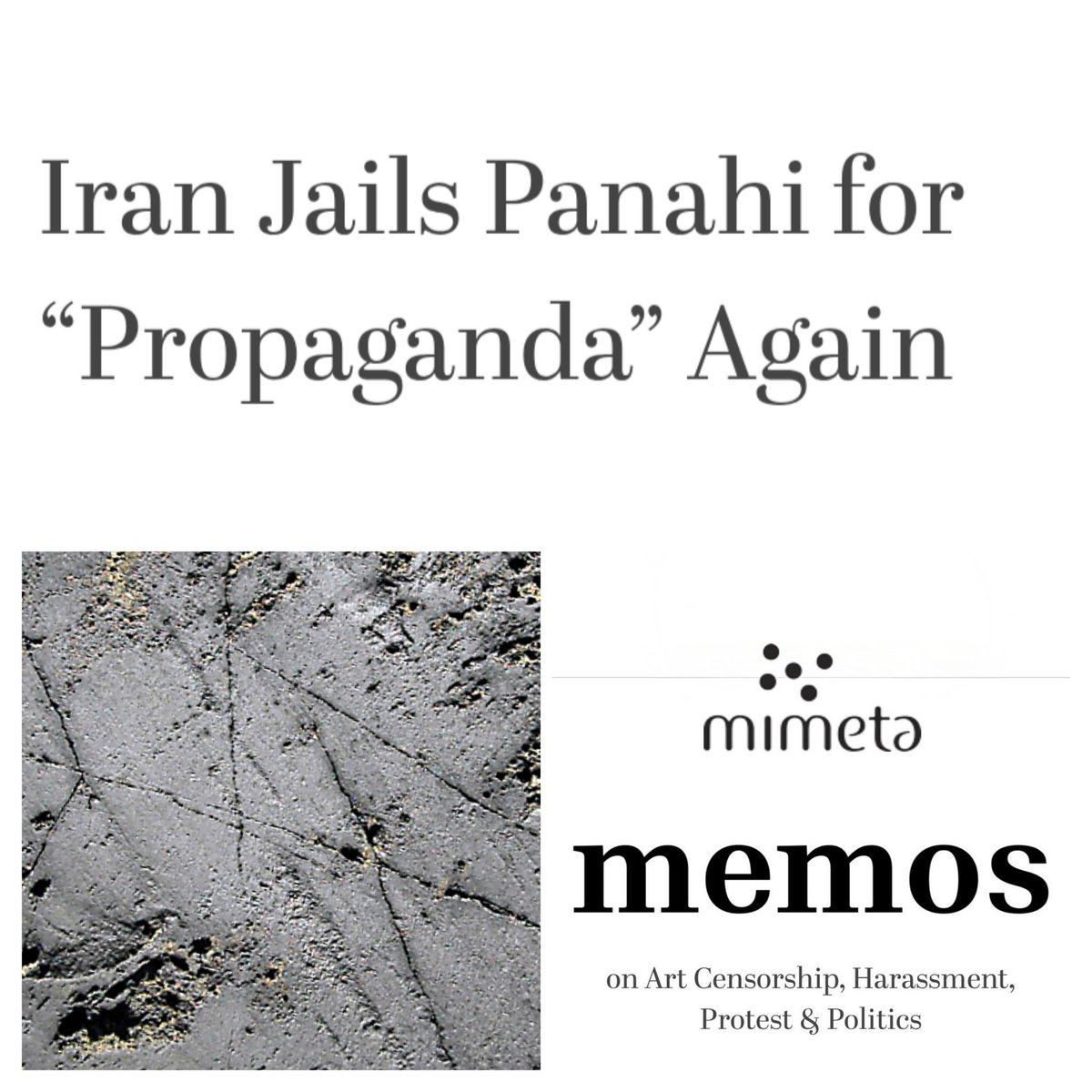 Renowned Iranian filmmaker #JafarPanahi, 65, has been sentenced. #Iran deepens its crackdown on #artisticfreedom. Read more on Mimeta: mimeta.org/mimeta-news-on…: