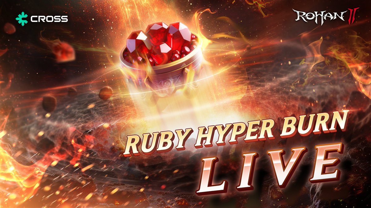 Rohan2_Global's tweet image. 🔥 RUBY Hyper Burn is LIVE!🔥 

For a limited time,  
RUBY burn amounts are boosted by 15×,  
working toward a more scarce and more scalable ROHANOMICS flow.  

Read the blog for details 👇 blog.opengamefoundation.org/introducing-ru…