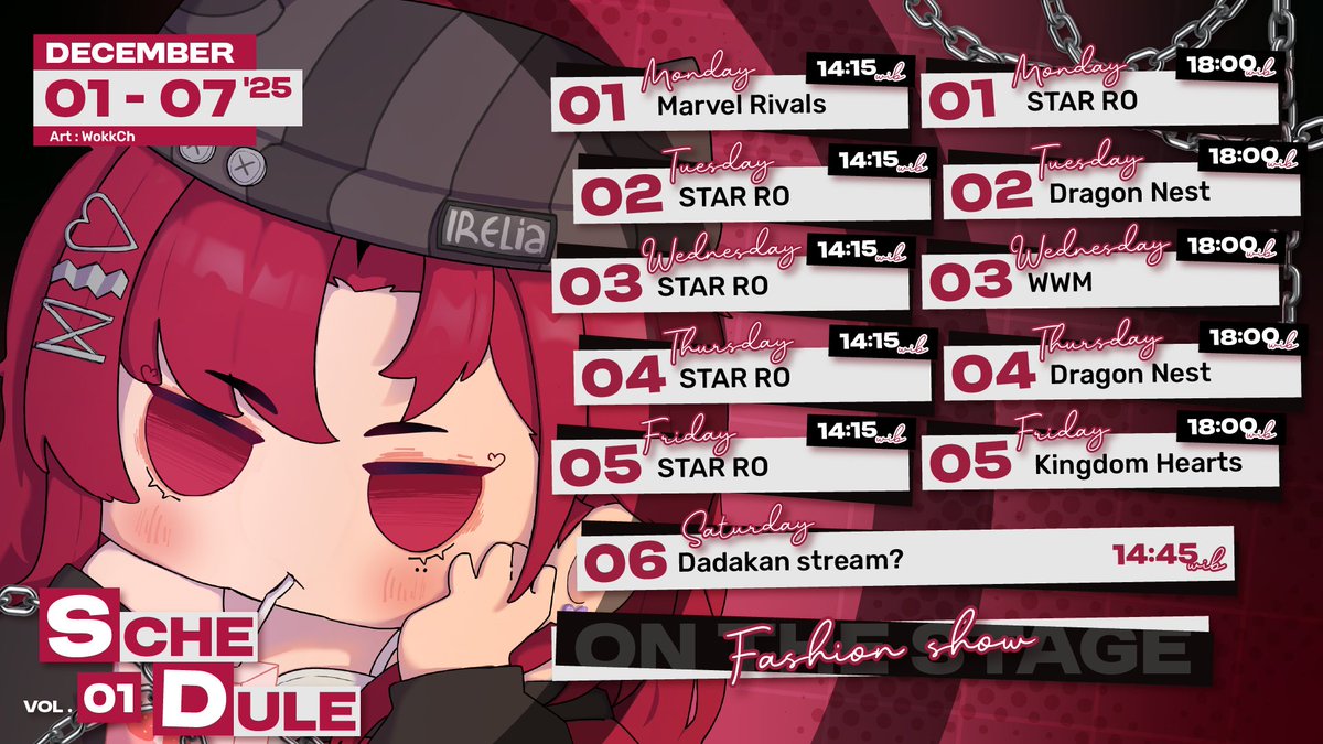 skejul yang telat banget di up dan banyak miss nya  :(