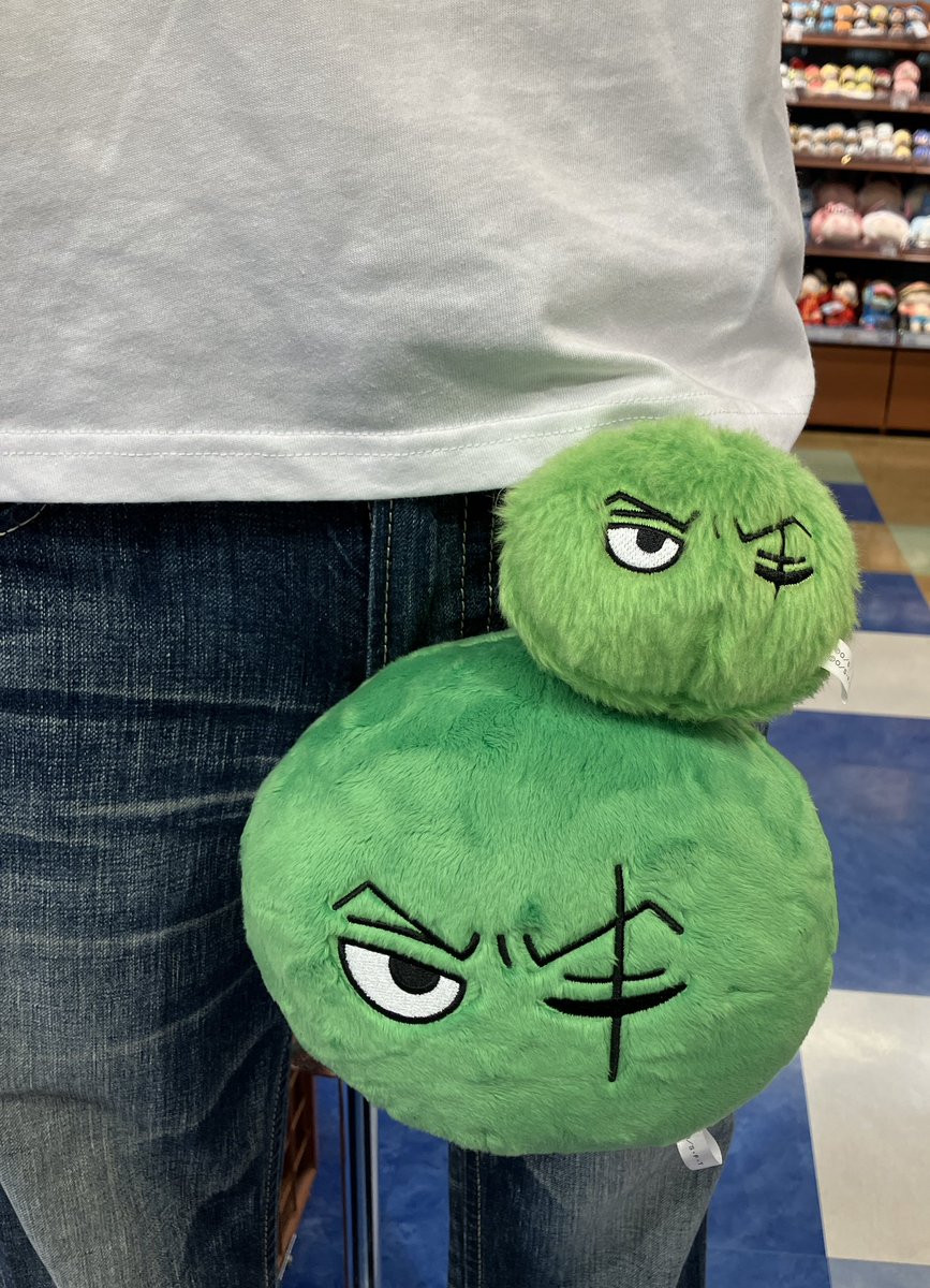 オススメ商品】麦わらストア限定 ゾロのまりもマスコットキーホルダー