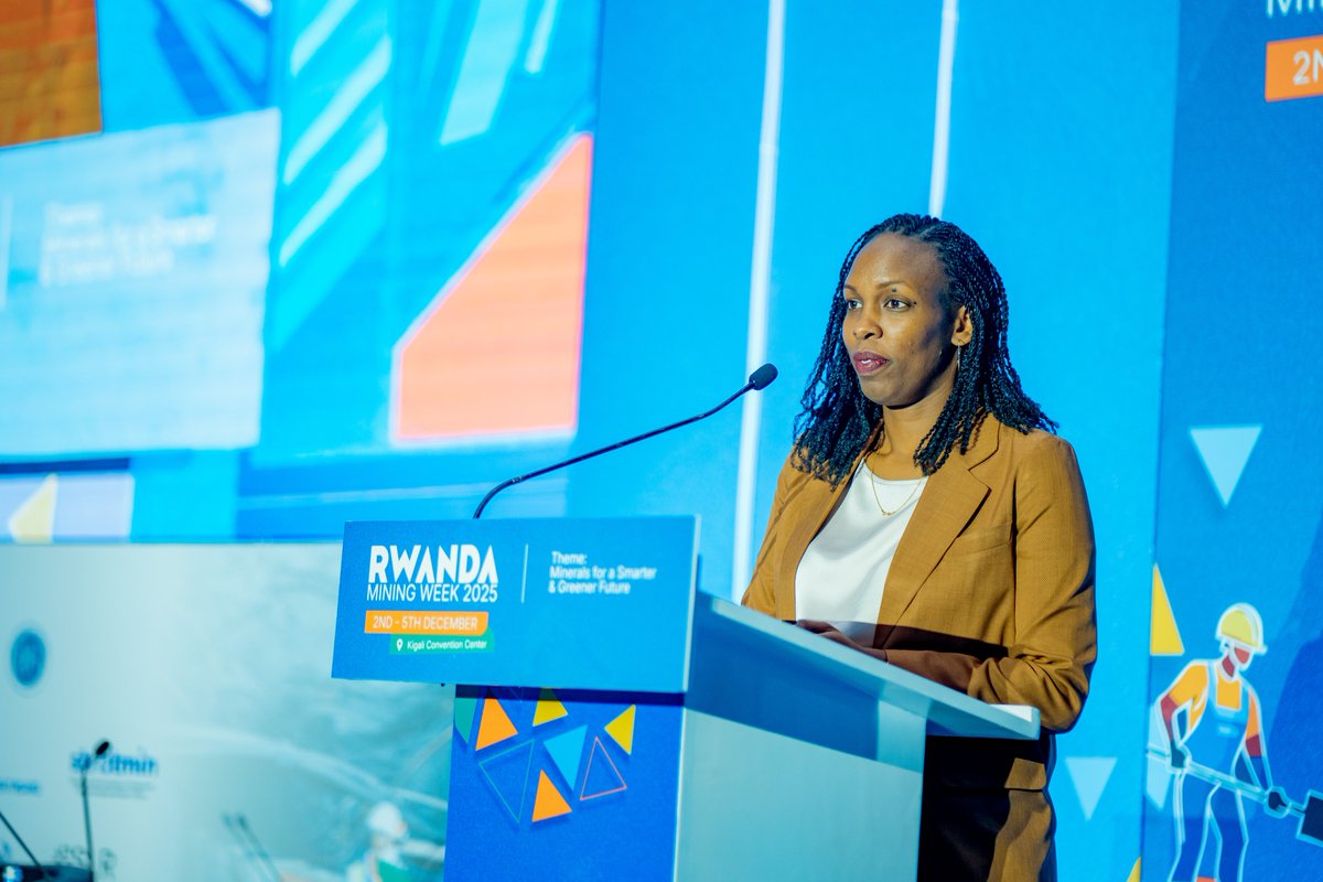 RwandaMinesB's tweet photo. On Day 2 of #RwandaMiningWeek, RMB CEO Alice has just unveiled the second edition of the Mining Investment Pitchbook in 2025, featuring 10 exploration and mining blocks now open for investment

Access the pitchbook: https://t.co/NaP5B2zuih

Requirements: https://t.co/AAwNDinq3E https://t.co/kDXb8CMesL