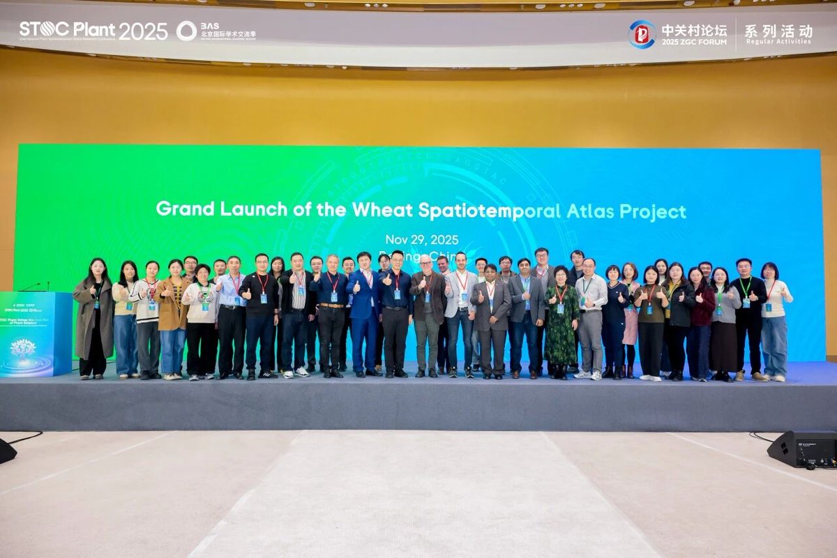 ST_Omics's tweet image. That’s a wrap on #STOCPlant2025! 🚀Thanks for exploring the future of plant research with us in Beijing. We proudly showcased our Nanoscale Stereo-seq technology.Highlights here:🔗 bit.ly/4p8L41U
#STOmics #SpatialBiology #OneEarth