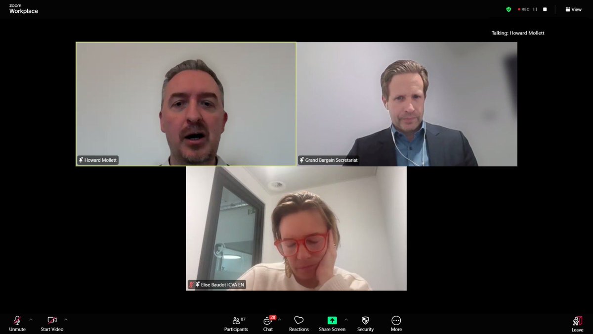 Björn Hofman highlights that localisation remains a priority but the challenge is turning commitments into action.
Direct funding, equitable partnerships, better data, and stronger investment in local institutions are essential for the @GrandBargain reset
#C4C_Annual_Meeting_2025