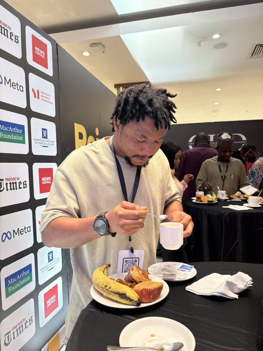 techsamuraii's tweet image. I attended the AI Summit 2025 at CJID’s Media and Development Conference in Abuja, and one panel stood out: “Who Owns the Data? Fair Compensation in the AI Age.”