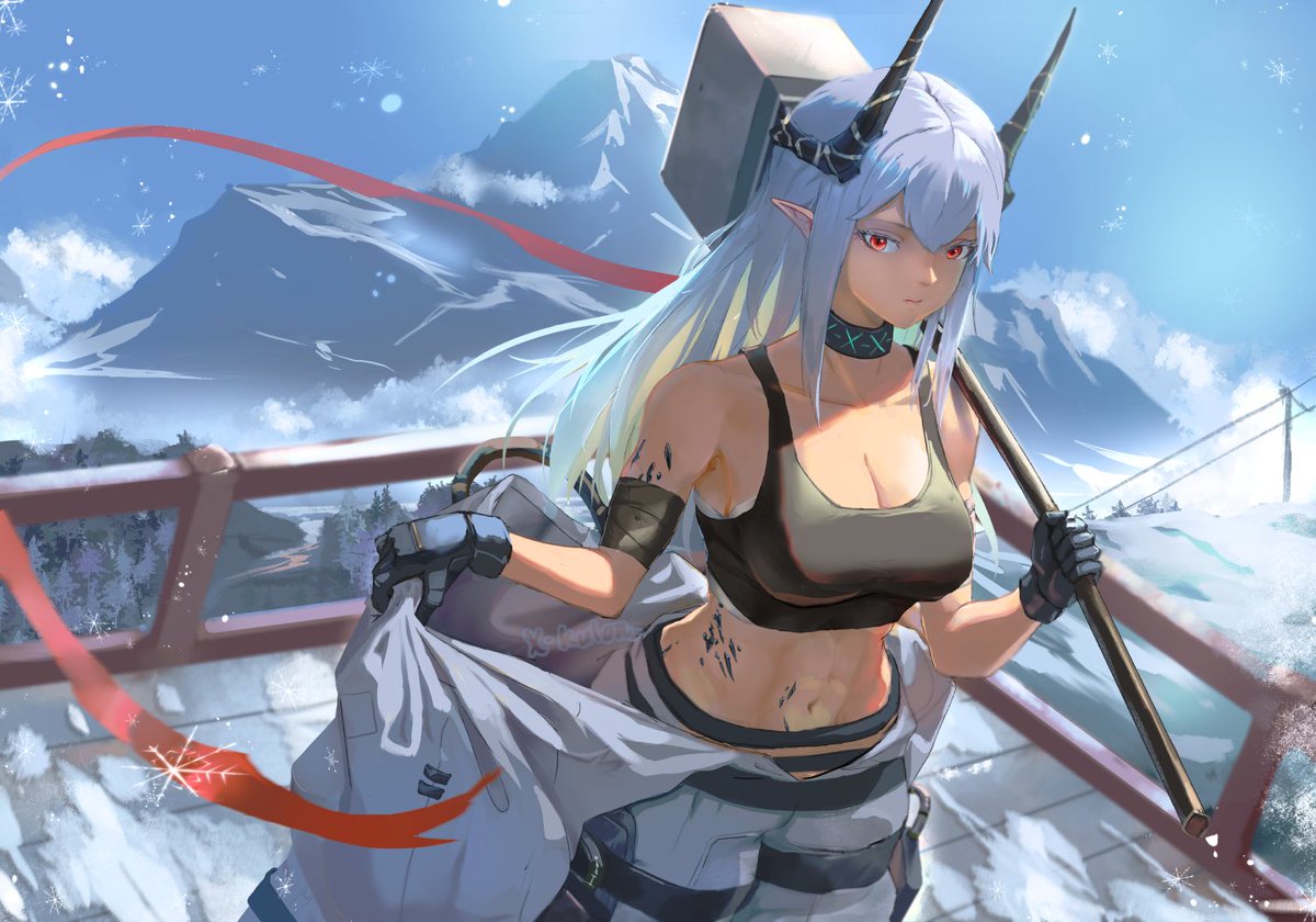 ❄️🔨
#アークナイツ 
#Arknights 
#明日方舟