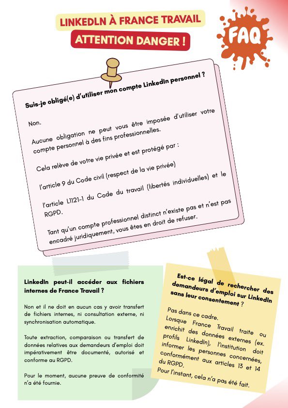 FO France Travail DG tweet media