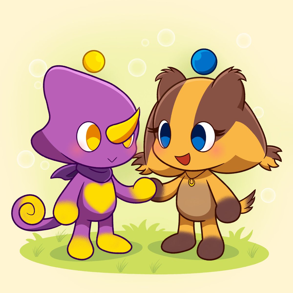 chao様 💜🧡ESPICKS WEEK🧡💜 Day 3:Garden of Chaos(I made them a version