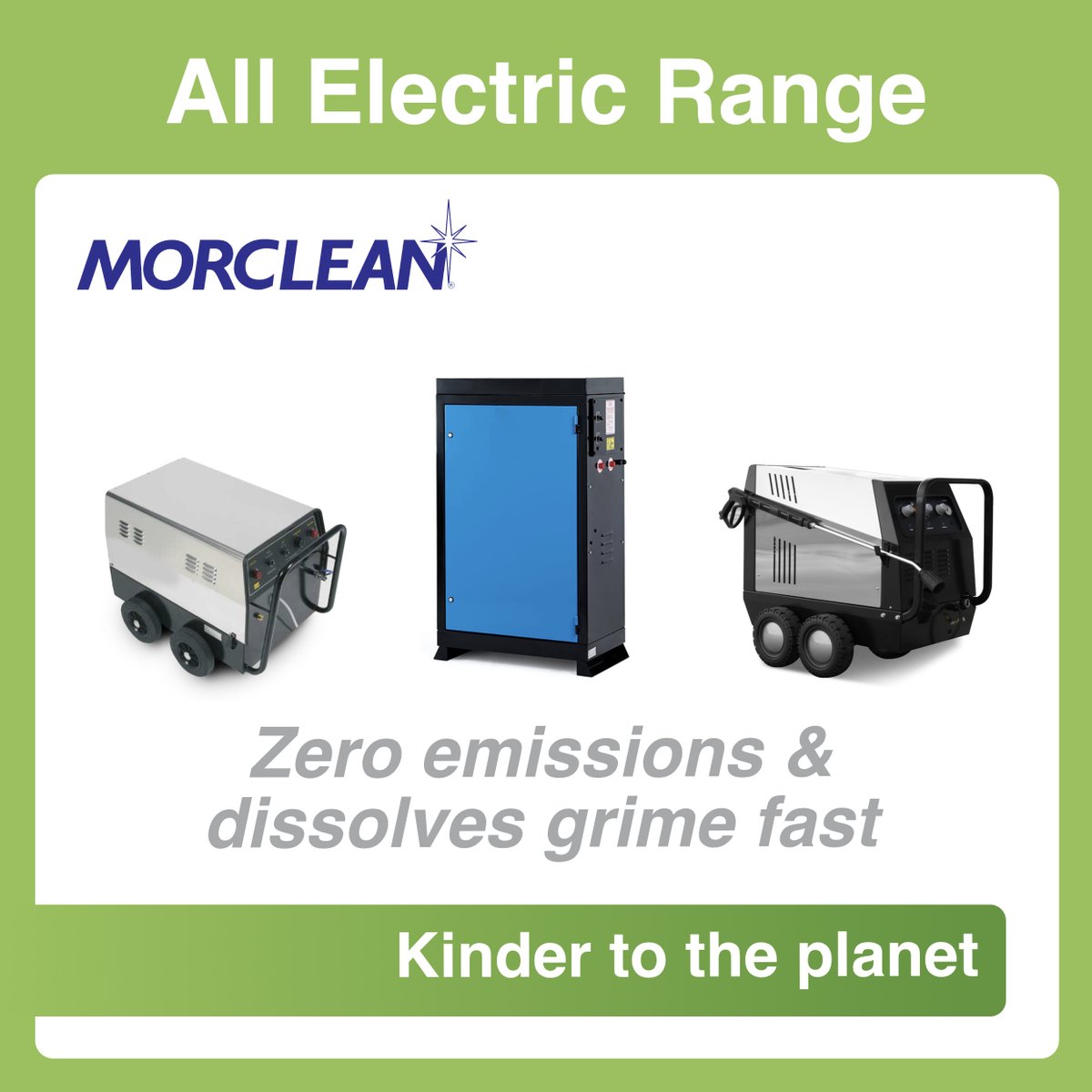 Upgrade your cleaning with Morclean’s All-Electric Hot Water Pressure Washers! Visit morclean.com for more! #CleanGreen #Morclean #ElectricCleaning #EcoFriendly #IndustrialCleaning #SustainableBusiness