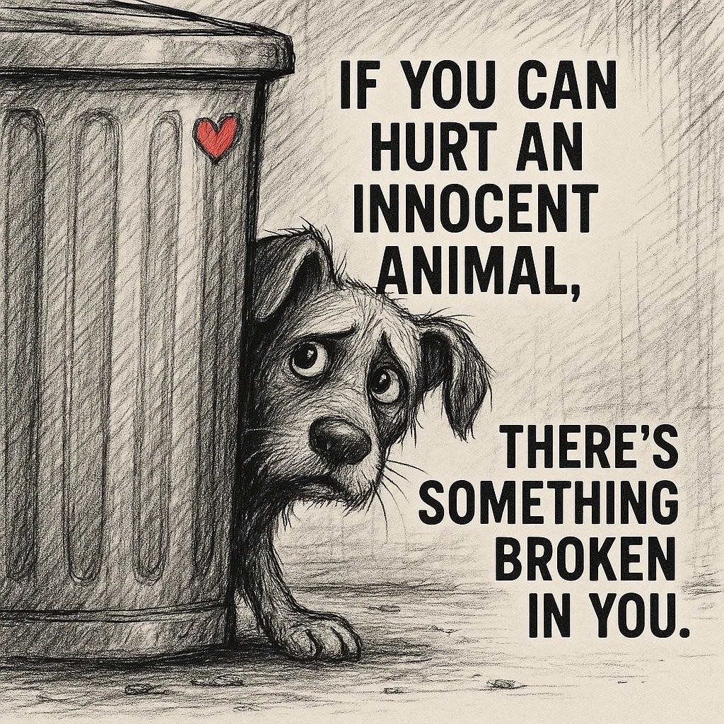 Protect_Wldlife's tweet image. #ThoughtForTheDay

If you can hurt an innocent animal, there&apos;s something broken in you.

There is NO excuse for #AnimalAbuse EVER!