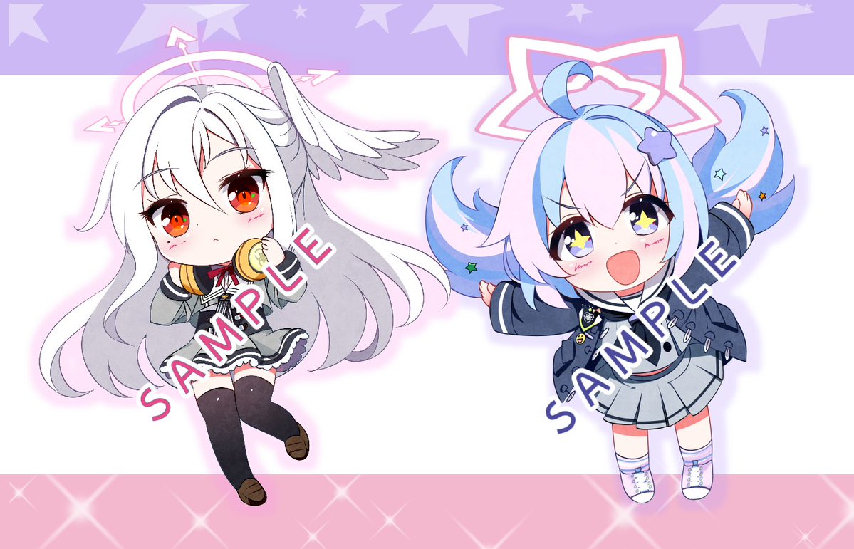 冬コミで頒布予定のアクキー4種です✨