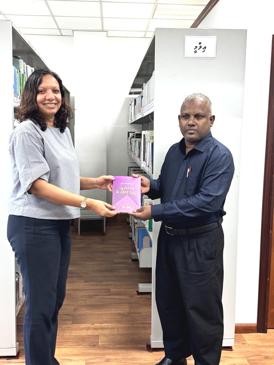 National Library of Maldives tweet media