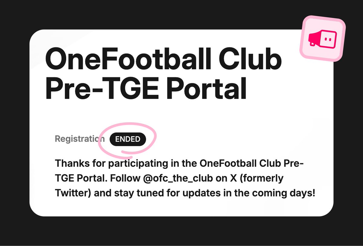 alidrop_x's tweet image. I thnik Wait is Going To Over And #Christmas Reward is Ready If u Register the You are Lucky One wait for The Official Annoucement.
@ofc_the_club
@OneFootball
@chokmahxbt
#OFC #onefootball