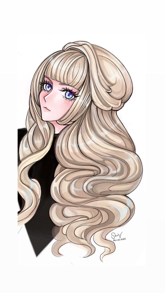 ShienaNingyo's tweet photo. Style practice for my Tokyo Debunker oc . Somehow with a simple black turtle neck she’s giving 60d <3 Not quite the bslog cover style but I will get better;~;
#tkdb_oc #tkdbプラス https://t.co/zVO5zxqDtV