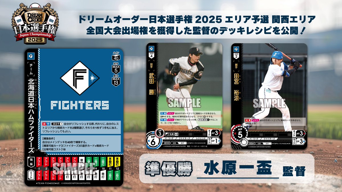 ドリームオーダー 日本選手権2025】 「エリア予選 関西エリア」にて