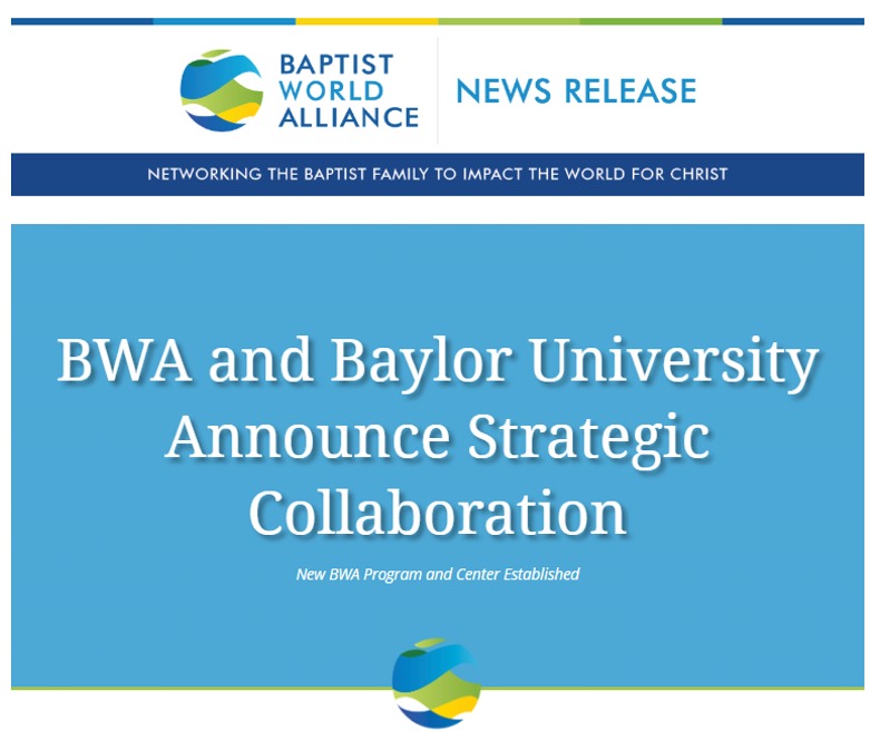 Our friends at Baylor University, in partnership with the BWA are advertising for a the new position at Truett Seminary. Find out more here: cbs-oxford.com/uploads/6/4/0/…