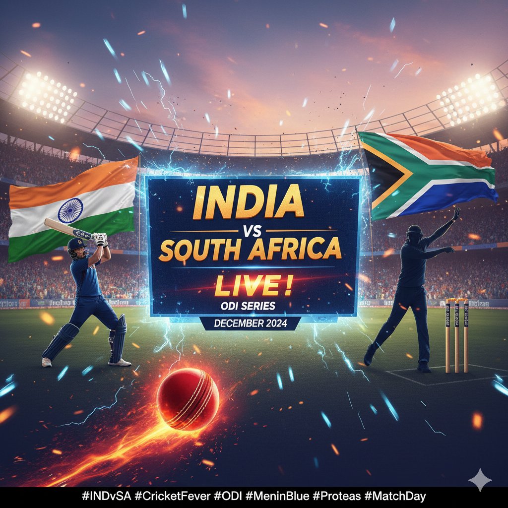 vaskar1980's tweet image. 🏏 India 🇮🇳 vs South Africa 🇿🇦 ODI Live Today!
Match starts at 8 PM ⏰
Stay tuned for live updates &amp;amp; scores! 👀
#INDvsSA #CricketLive #ODI #CricketFever #Bangladesh