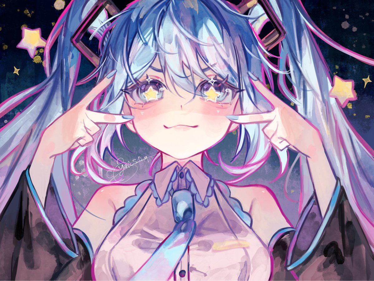 #初音ミク
⭐️⭐️