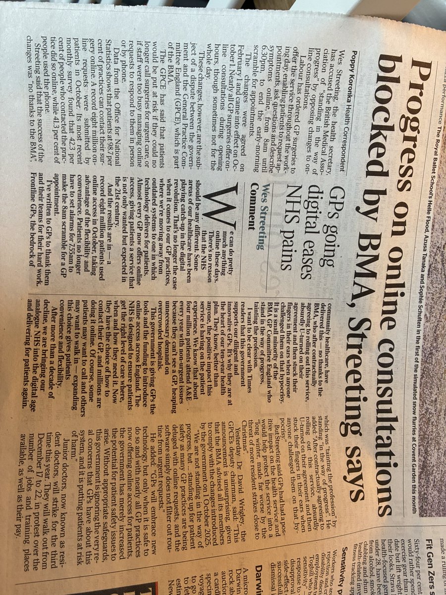 profchrisham's tweet image. Congratulations to GPs for improving patient access