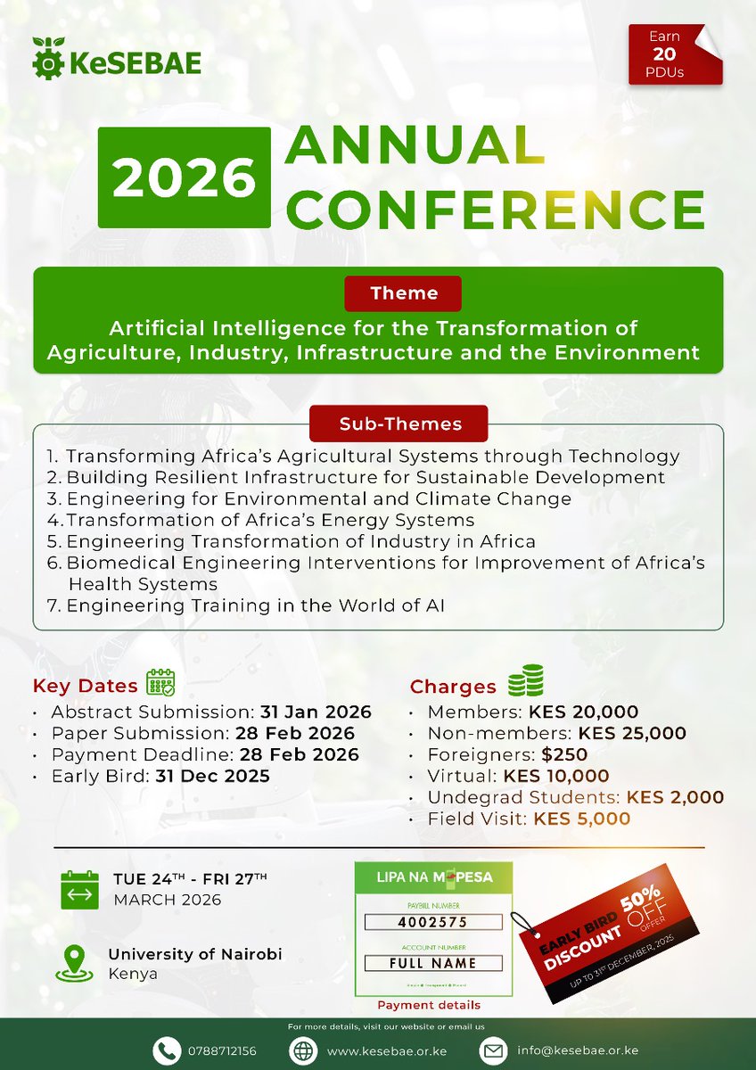 KENYA SOCIETY OF ENV BIO AGR ENGINEERS tweet media
