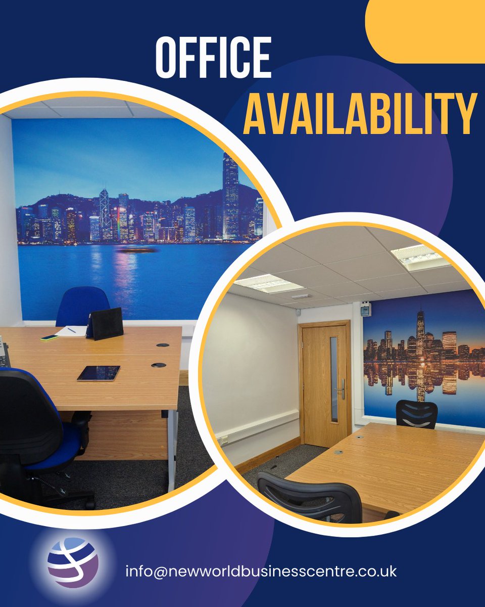 Now is the perfect time to secure your new office for 2026. Don't delay and book a viewing today.