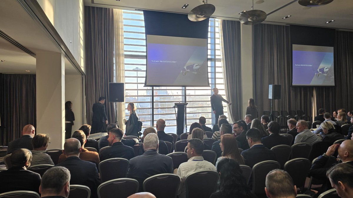 DonitePlastics's tweet photo. Day two of @RedCabin_Events is underway this morning here at Avolon HQ in Dublin ✈️

Stephen Kissick and Alister Heatlie are ready for what is sure to be another great day. If you’re attending, drop us a message to organise a chat, or let us know if there are any must-sees! https://t.co/NkUsi5shdA