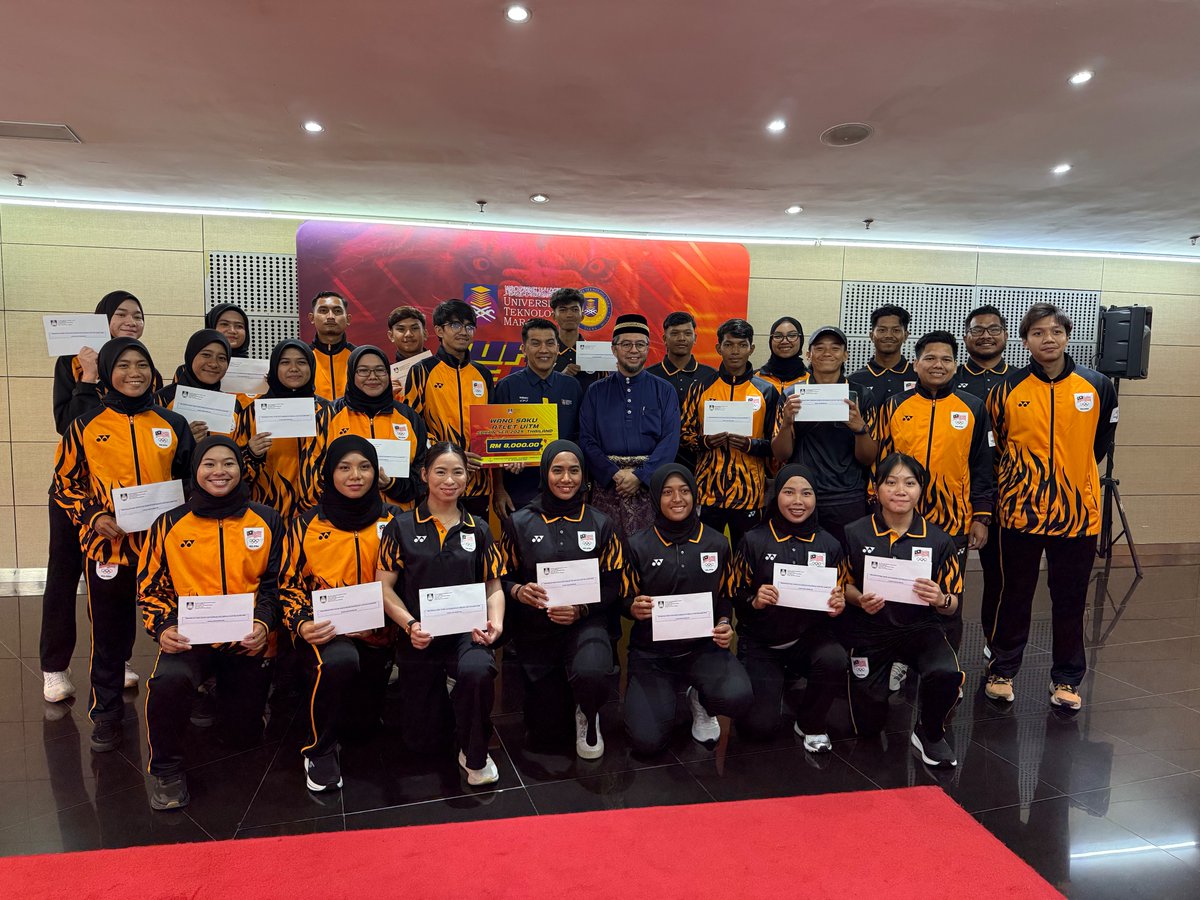 Seramai 44 orang atlet UiTM mewakili Malaysia dalam Sukan Sea Thailand 2025 yang berlangsung dari 9 - 20 Disember 2025 dan akan bertanding di dalam 16 acara sukan. Selamat berjuang dan semoga beroleh kejayaan. Anda kebanggaan UiTM.
