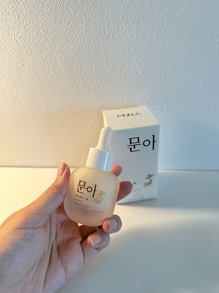 pedwagood's tweet image. เซรั่มรากโสม มุนอา 
ใช้1ครั้ง 140฿