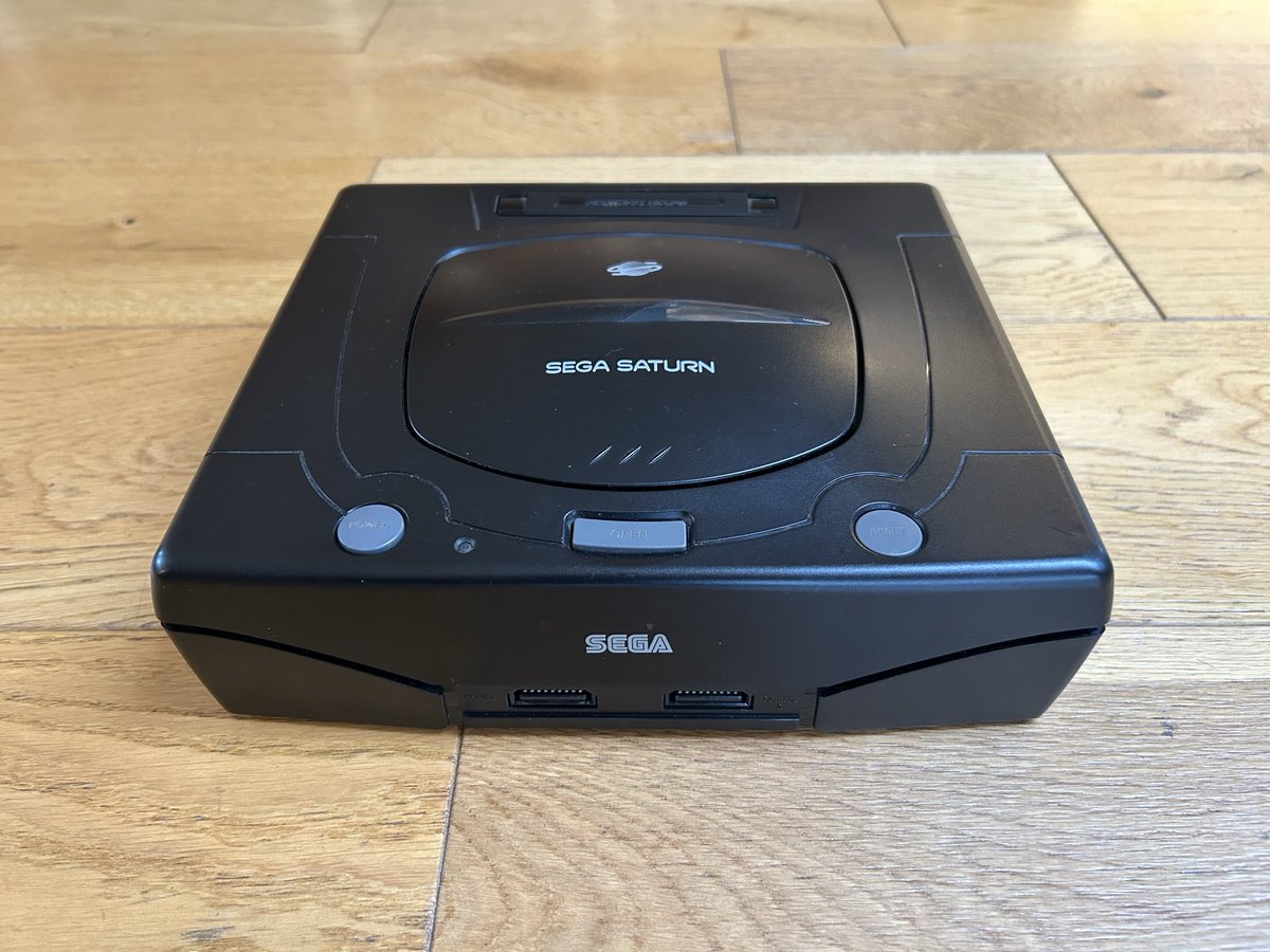 Thought I had 3 Saturns:

- 2xPAL model 2s, fully modded for multi-region etc (got to have a back-up right!).

- 1xJapan white model 2, un-modded apart from a universal PSU.

Then I just found this one! Another PAL model 2, no mods. Time to find you a new home I think old chap!