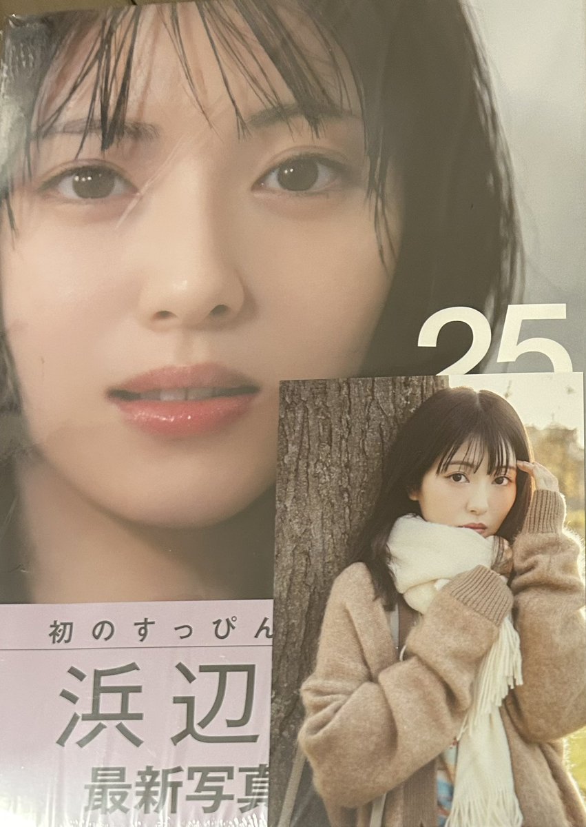初めてアイドル以外の人の写真集買った！ 前から浜辺美波ちゃん好で