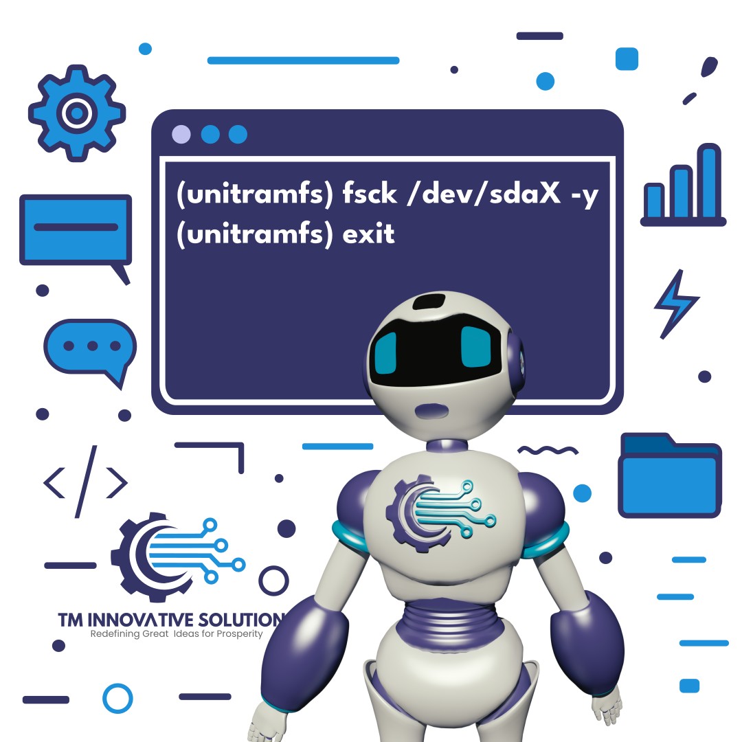 TMInnSol's tweet image. Linux Boot Error Tip!🛠️

Stuck in the (initramfs) shell? Your file system might be corrupt! Try running a disk check before resorting to a Live DVD:  

Replace X with your partition number (e.g., 1, 2, or 3):  

[ tminnovativesolutions.africa ]  

#Linux  #fsck #initramfs #SysAdmin
