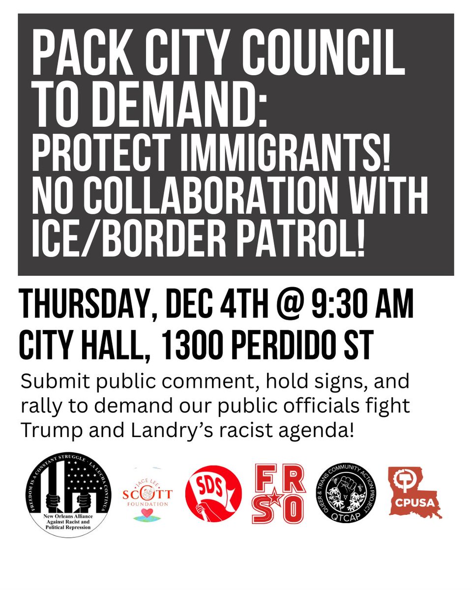 Louisiana Communist Party 🐊☭ (@cpusa_la) on Twitter photo 