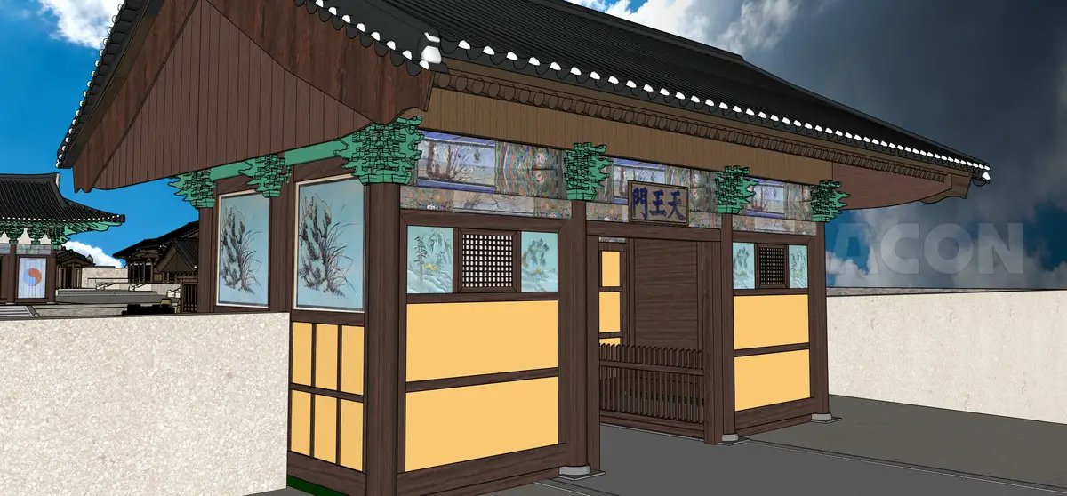 무료 스케치업 - 양산 통도사 한옥 절
acon3d.com/ko/product/100…

경상남도의 명소 중 하나인 양산 통도사 스케치업입니다!

통도사는 한국의 삼보 사찰 중 하나이며, 대웅전과 금강계단 쪽을 중심으로 제작되었습니다!