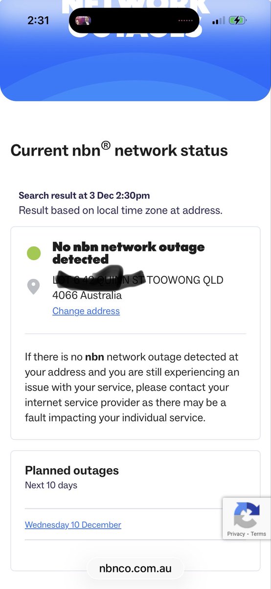 RuaBrithem's tweet photo. Hey @abcnews I have a home phone connected to @Optus @NBN_Australia and it’s been dead since 1am with the Brisbane outage. I cannot call 000 or anyone else. No dial tone. NBN say there’s nothing wrong.
Hope that helps. https://t.co/m07JnTu5Yn