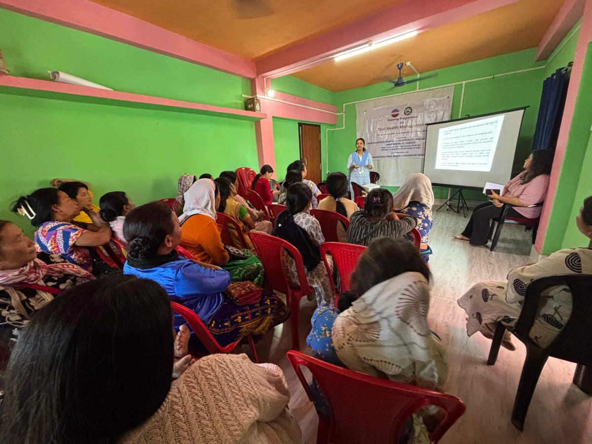 NeriwalmT's tweet photo. NERIWALM successfully organized a one-day farmer's training programme on Soil Health Management at Dollungmukh, Arunachal Pradesh in collaboration with ArSRLM.
#soilhealth #capacitybuilding #farmerstrainingprogram https://t.co/BanBA3UAV5