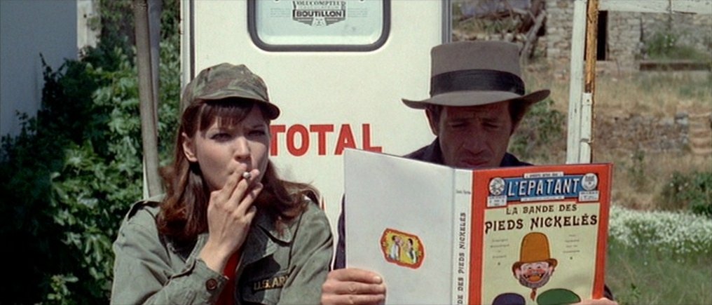 Sangram_SHK's tweet photo. Pierrot le Fou (1965) dir. Jean-Luc Godard

#BOTD https://t.co/1j6Sk61Gsl