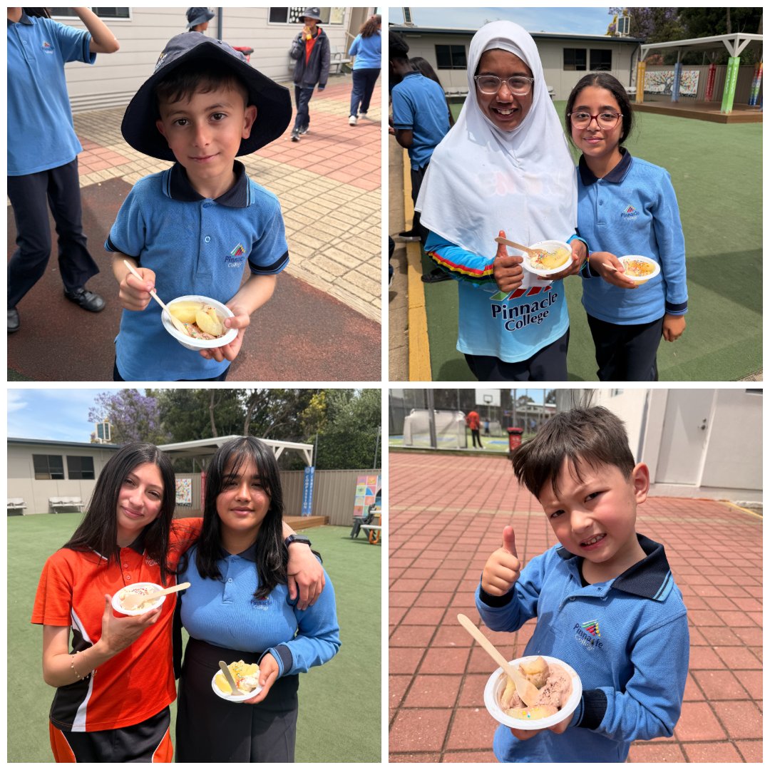 Today, our Gilles Plains Campus students were given a delicious treat for their fantastic effort at last night's End of Year Concert. Thank you to our hardworking staff and student volunteers for making this event possible! 🍨