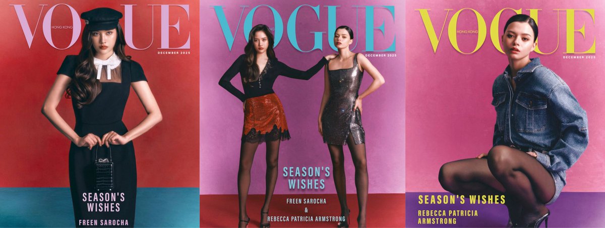 freenbeckfc's tweet photo. Freen Sarocha And Rebecca Patricia Armstrong Are Just Getting Started – Vogue Hong Kong

#ฟรีนเบค #FreenBecky 
#srchafreen #Beckysangels 
#VogueHK #VogueHongKong https://t.co/sTfTb34LPX