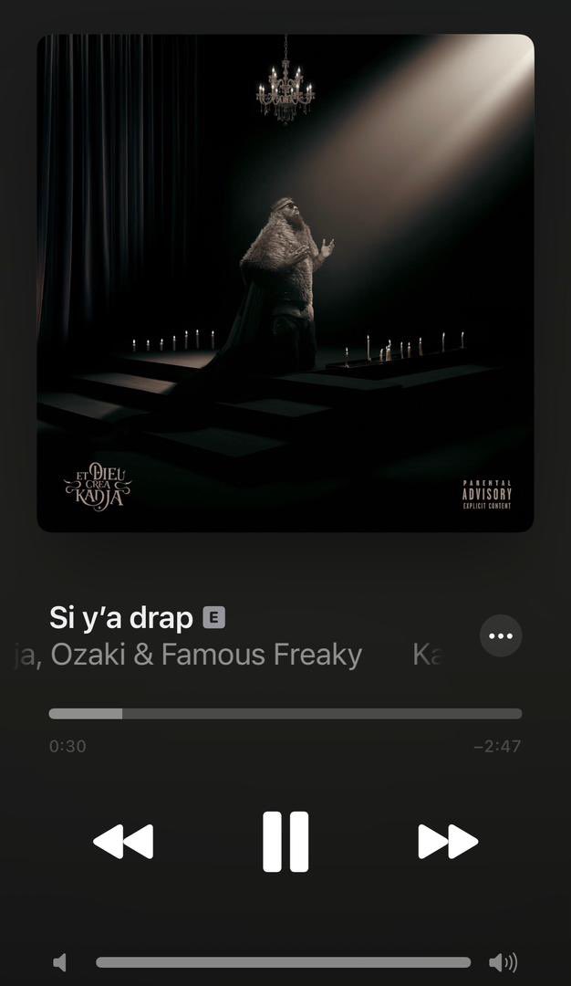 Sly est incroyable. 
Kadja x Ozaki x Famous Freaky