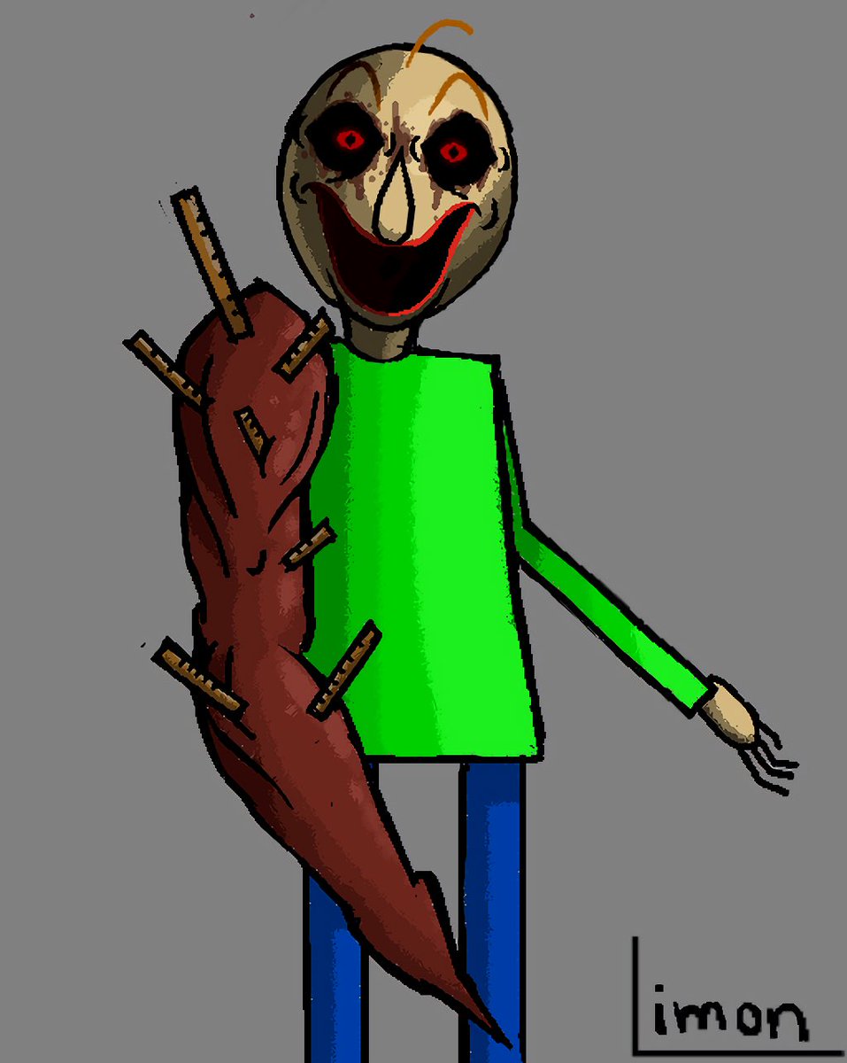 VLADLIMO's tweet image. I was bored, Kolossos Baldi 
#BaldisBasics #outcomememories #exe #Sonicexe #sonicexethedisaster