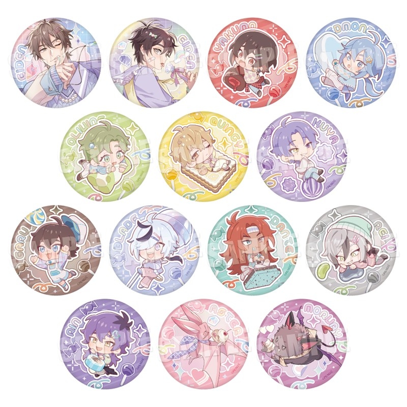 定価【新品未開封】オーロラ缶バッジ インスタントフォト風カード Tie テニプリ ˏˋ 新着商品情報 ˎˊ˗ 「NU: カーニバル トレーディングオーロラ缶