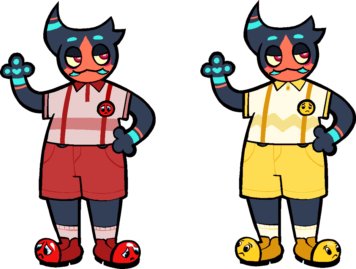 PossiblyDog609's tweet photo. with this on the horizon, heres the gregoriah redesign ref from WAYYYYYY back in early 2024. this has been nearly 2 years in the making LOL #Regretevator https://t.co/zGG1anr1qz