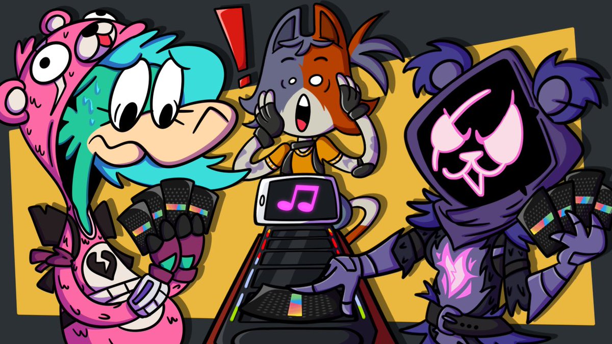 Did you know that Fortnite Festival is built on the foundation laid by a BOARD GAME?!

Explore the 30 years of rhythm game history as I discuss how Harmonix's work influenced one of the biggest games of all time. 

Art by <a href="/RenStarDeluxe/">🔔 Jolly RenStar 🎄</a> 

Video goes live at 6 AM PT!