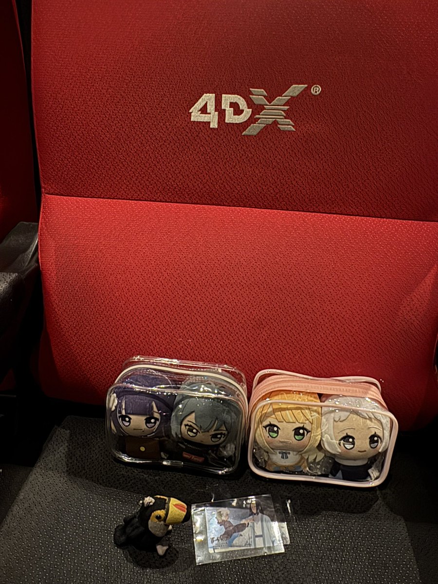 リーリヤぬい「109シネマズ大阪エキスポシティでの羅小黒戦記2の4DX
