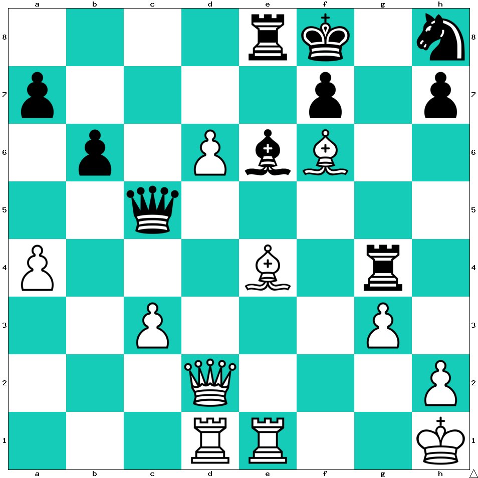 Chess_Strategy's tweet image. ❓ Test de niveau ★☆☆ sur Échecs &amp;amp; Stratégie. 𝐋𝐞𝐬 𝐁𝐥𝐚𝐧𝐜𝐬 𝐣𝐨𝐮𝐞𝐧𝐭 𝐞𝐭 𝐦𝐚𝐭𝐞𝐧𝐭 𝐞𝐧 𝟐 𝐜𝐨𝐮𝐩𝐬 ♟ Matilde Cazon vs Suzanne Connolly, Salonique, 1984 ❤️ LIKEZ en indiquant votre temps de résolution ⌚️

📕 32 raisons de se mettre aux échecs 👉…